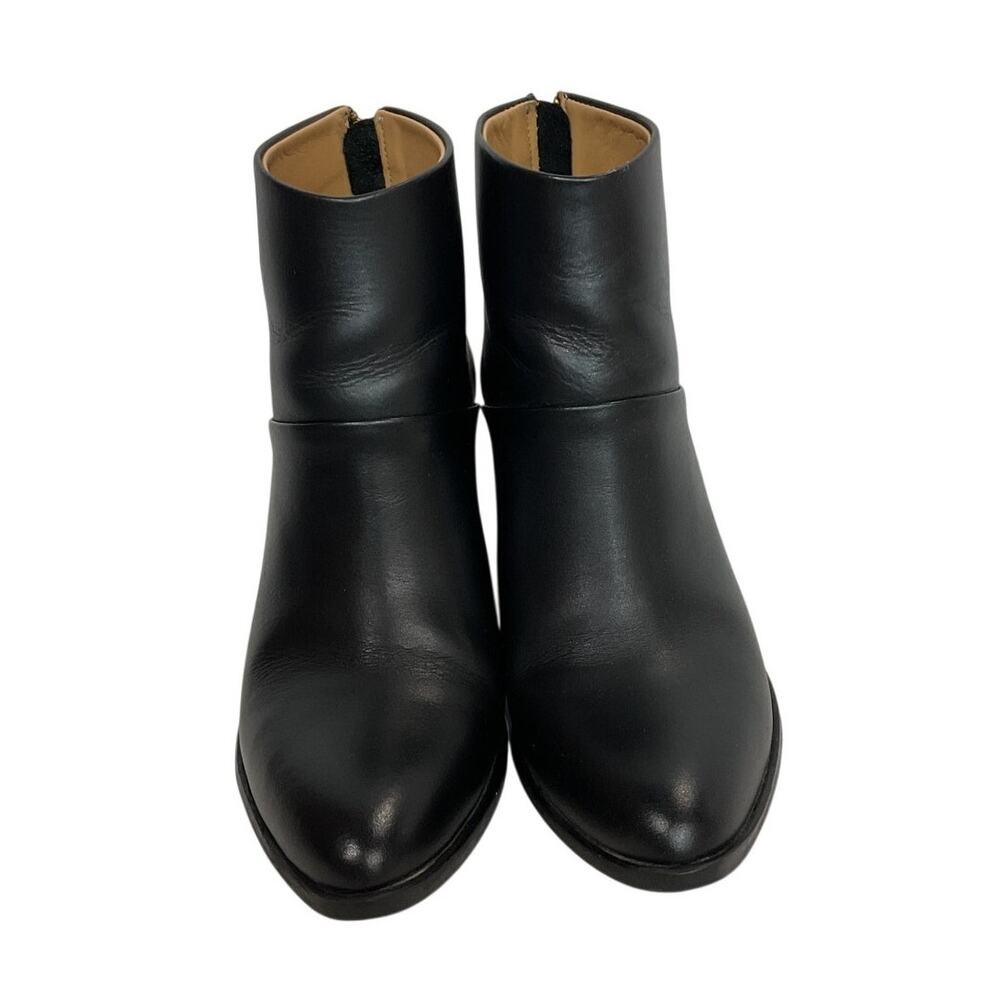 Nisolo Sleek Black Dari Commuter Ankle Boots Size 6.5 - Picture 3 of 5